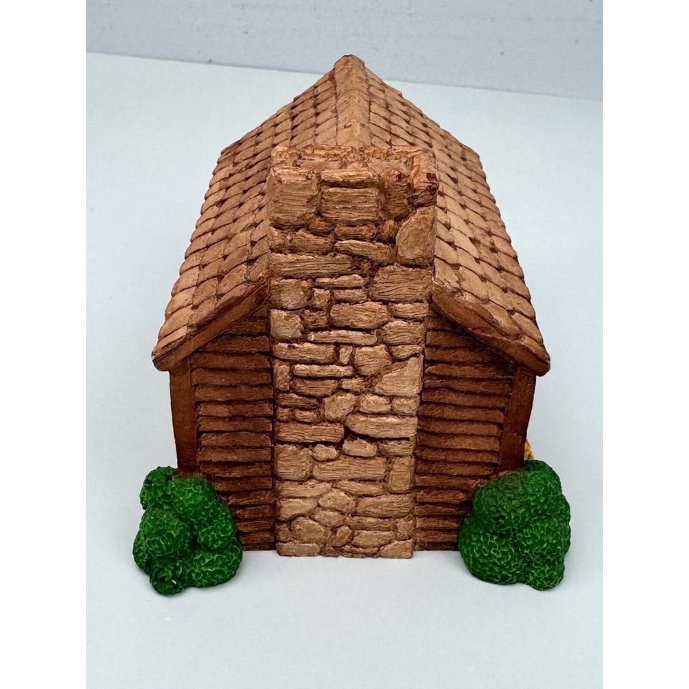 Hudson Porcelain Home Sweet Home Figurine Handpainted VTG 1983 Country Cottage‎ - Picture 4 of 15